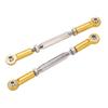 2Pcs Steering Rear Suspension Arm Tie Rod Steering Shaft Tie Rod for JLB 1Celsius10 Racing Truck