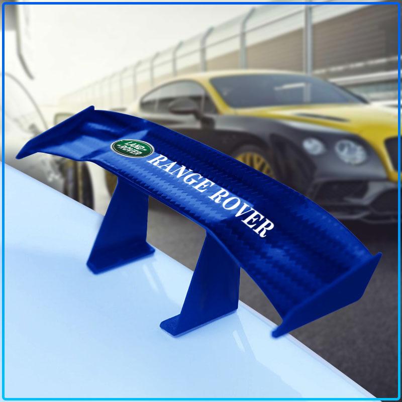 Car Rear Spoiler Mini Spoiler Wing Small Tail Emblem Sticker Decoration For Land Rover Freelander 2 L2 L319 L462 LF Range Sport Evoque L322 Discovery