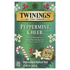 Flavored Herbal Tea, Peppermint Cheer, Caffeine Free, 20 Tea Bags, 1.41 Oz (40 G)