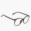 Rivet Round Photochromic Myopia Glasses Anti Blue Light Women Men Prescription Eyewear -0.5 to -6.0