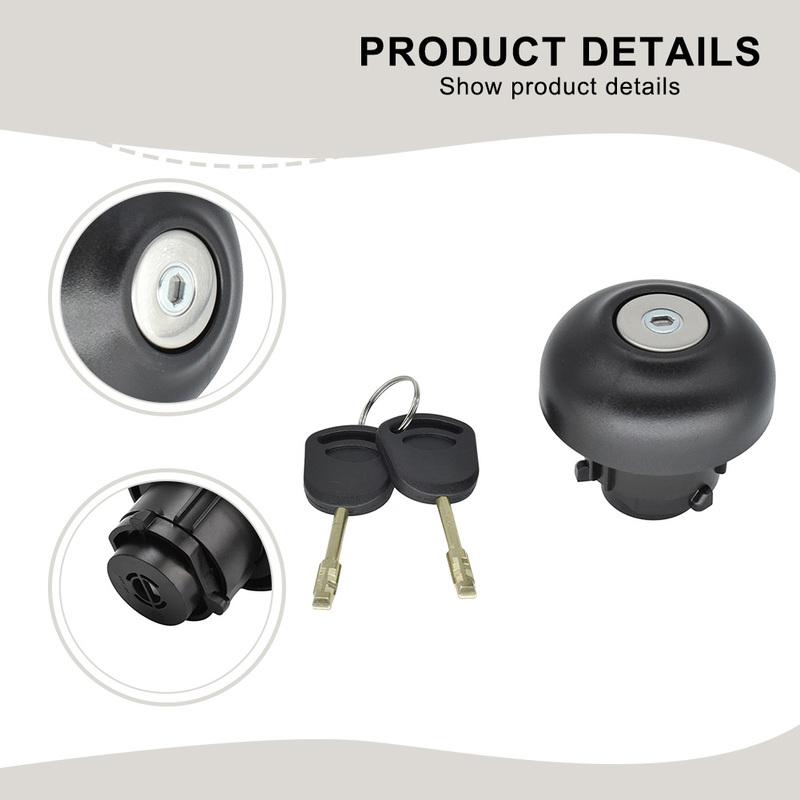 As Picture Shown Fuel Filler Cap Easy Install Fuel Cap Cover Fuel Tank Cap Fuel Cap Cover OEM 1715043 For Ford Transit Mk7