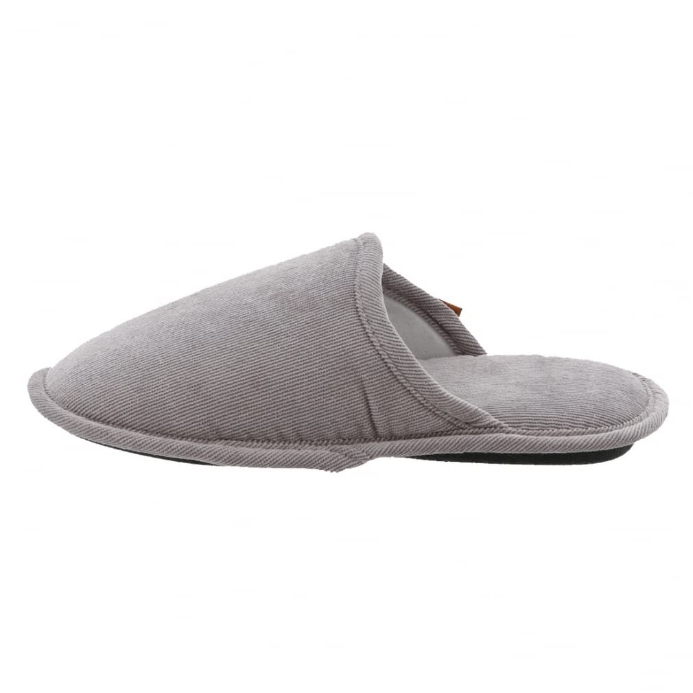 Slippers CORDUROY SLIPPERS EV GRAY [Dulton] 22.5~25cm