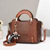Elegant Handbag Versatile Zippered Ladies Shopping Tote Bags with Adjustable Strap Women Bags Solid Color Ladies Crossbody Bags