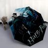 1pc Harry Potter Goblet of Fire Automatic Folding Umbrella - Compact 8-Rib Design, Durable Plastic & Iron1246L