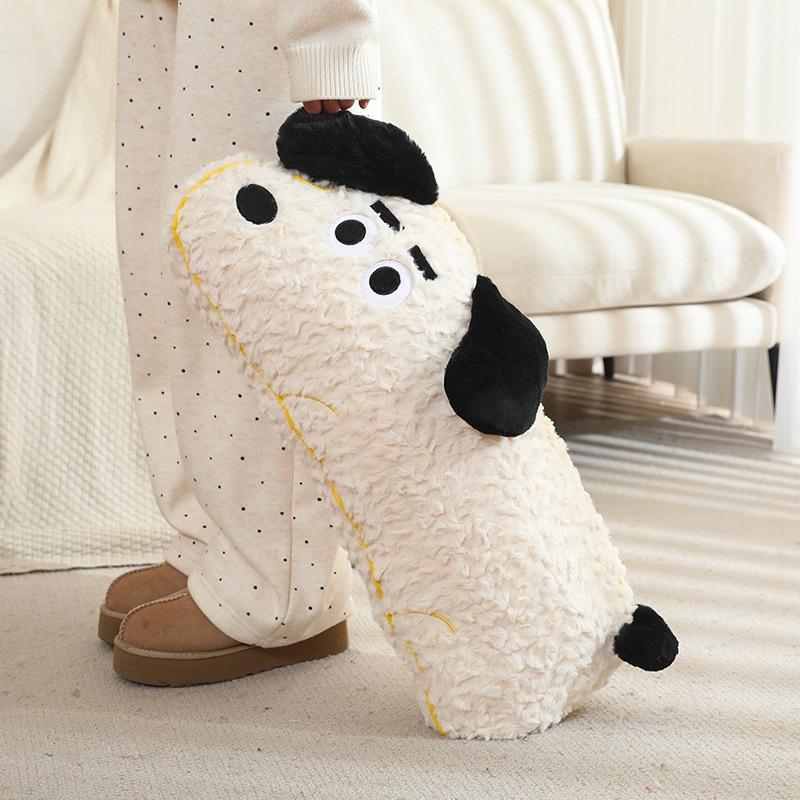 Puppy Long Throw Pillow Girls Sleeping Plush Throw Pillow Home Sofa Decoration Throw Pillow Wholesale