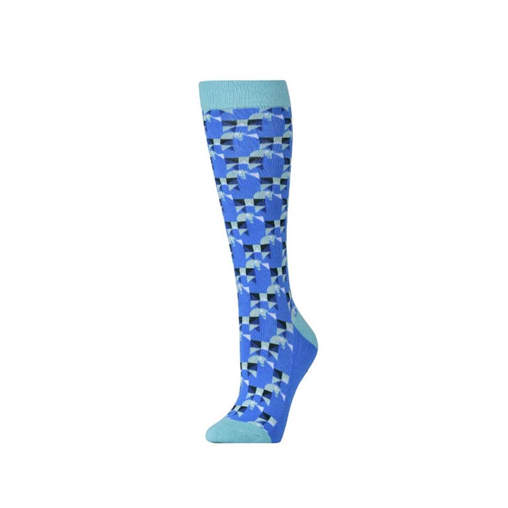 Dublin Childrens/Kids Geometric High Riding Socks (Pack of 3)