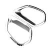 2PCS For Mitsubishi Outlander 2016-2019 Chrome Rear Fog Light Lamp Cover Trim