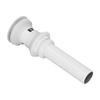 Pop Up Drain Stopper Press Bounce Deodorization Bathroom Sink Drain for Home White With Hole