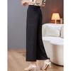 Pasite Mid-Aged Women's Summer Straight Casual Pants