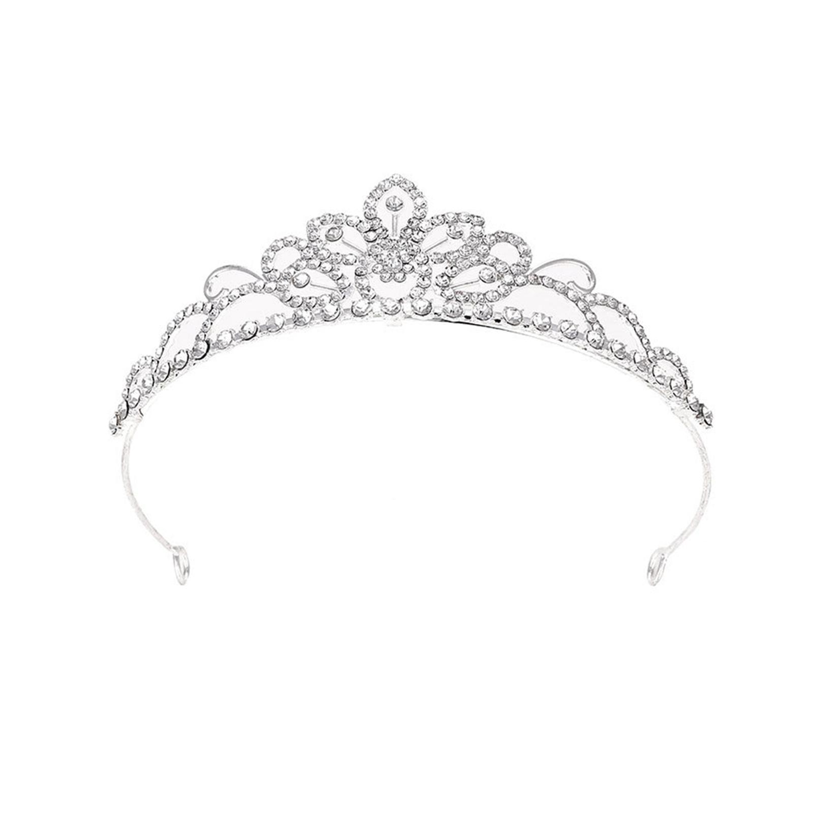 

Элегантное хрустальное украшение для волос невесты, нежная повязка на голову, хрустальные короны, тиара с бриллиантовой инкрустацией для официальных мероприятий