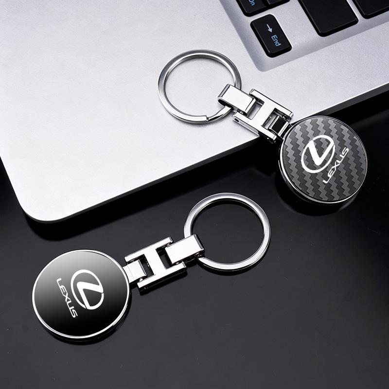 Mirror Surface Car Keychain Keyring Anti-Loss Holder for Lexus ES300 RX330 RX300 GS300 IS250 IS200 CT200h IS300 NX RX LX GX GS ZY8