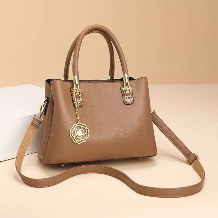 Lychee pattern handbag women's shoulder messenger bag