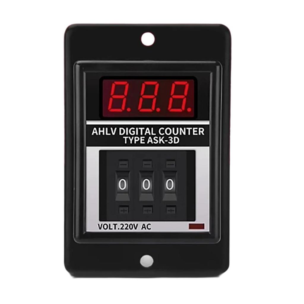 Multifunctional Digital Counter with Easy Operate Electrical Maintenance Counter Easy to Carry for Automation Engineers
