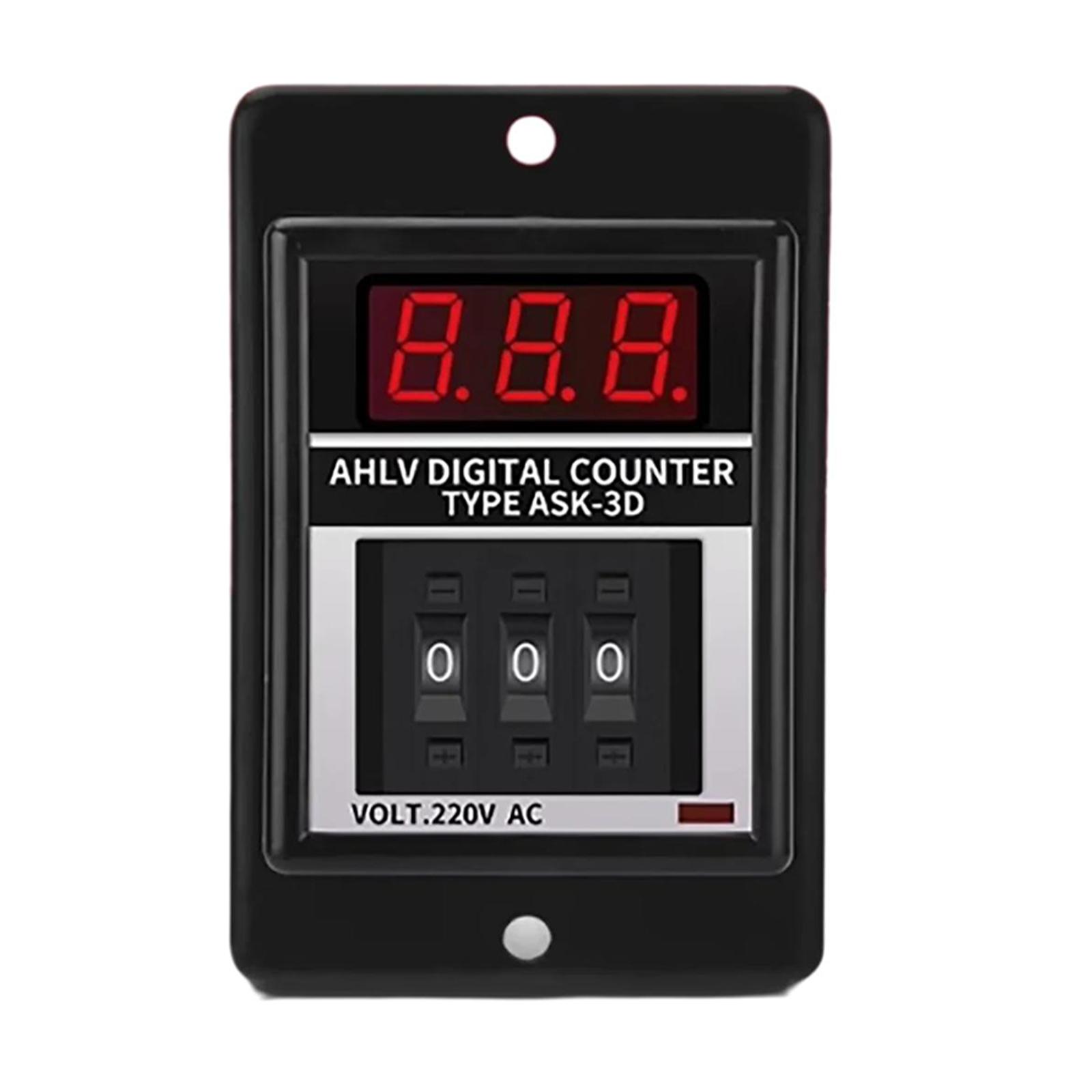 

Digital Preset Multifunction Counter with High Precision Digital Preset Counter Simple to Operate for Industrial Use 3