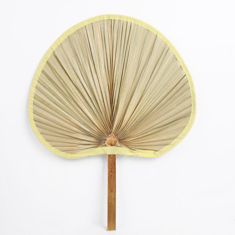 

Handwoven Palm Leaf Fan for Kids – Large, Banana Leaf Sunflower Design