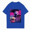 Kid's Anime Printed Short Sleeved T-shirt