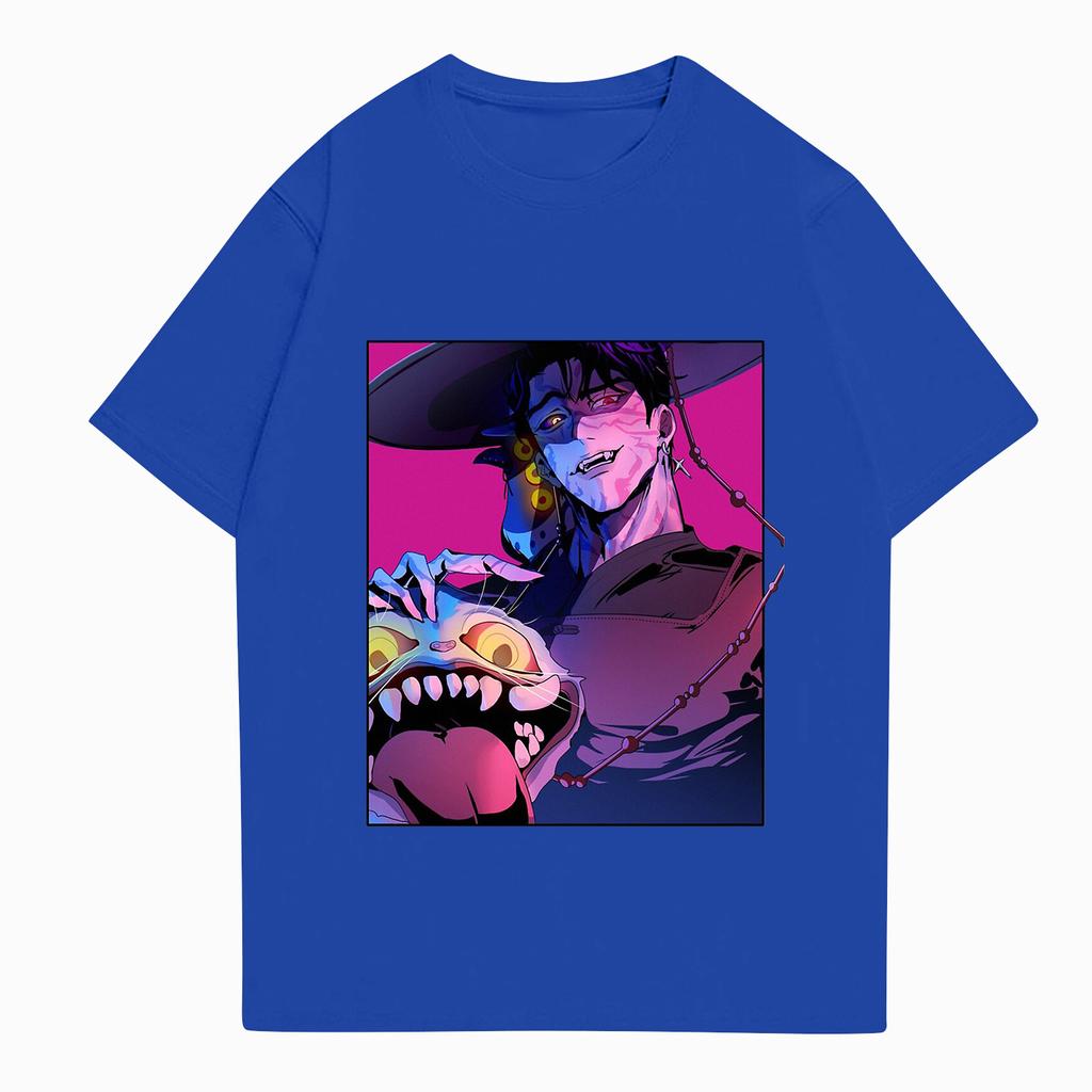 Kid's Anime Printed Short Sleeved T-shirt