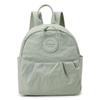 Leichte wasserdichte Nylon-Tasche gefalteter Pendler-Rucksack einfarbig Damen-Rucksack