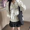 Japanischer Stil Bedruckte Buchstaben Kapuzenpullover Damen Lässig Kapuze Herbst Modisch Reißverschluss Vintage Langarm Sweatshirts