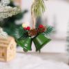 Cross-border Red Berry Pine Cone Bell Door Hanger & Christmas Tree Ornament