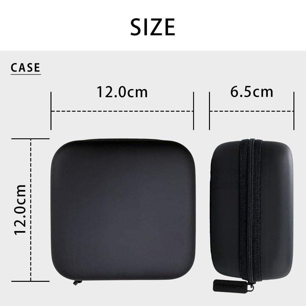 IGIMI Luxury Watch Box for Single Watch, Matte Black, BI324185, Officially Imported