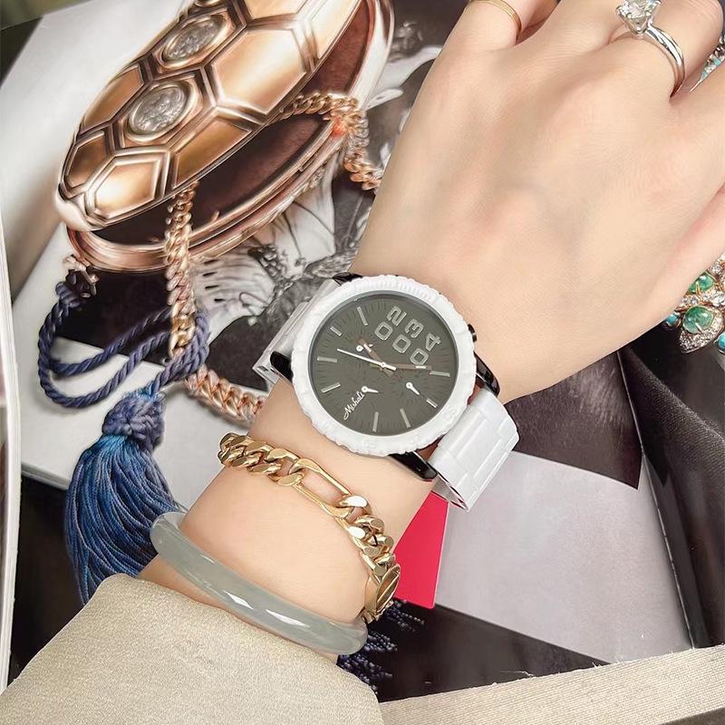 Milissa Women's & Men's Trendy 2024 Ceramic Dopamine Watch