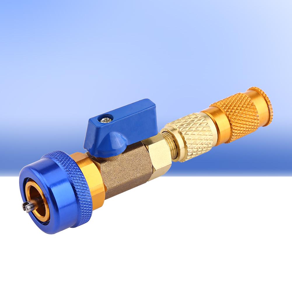 R134a / R12 / CR‑206 Auto Car Air Conditioning Valve Core Quick Remover Installer Low Pressure