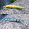 SOUGAYILANG 10Pcs 12.3CM 10G Bait Minnow Fishing Lures Hard Baits Kit for Bass Trout Crankbaits Jerkbaits Fishing Lures