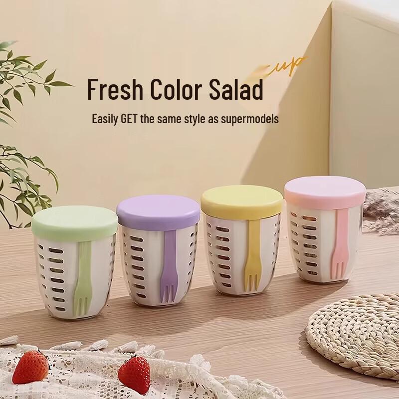 Portable Drainable Refrigerator Fruit Storage Boxes (Set of 3)