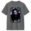 Hyunjin Herren T-Shirt Lustiges T-Shirt Kurzarm Rundhals T-Shirt Reine Baumwolle Geburtstagsgeschenk Kleidung