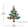 Christmas Themed Brooch Sparkly Rhinestone Cute Designs For Holiday Wear Christmas Party Gifts Fashion Jewelry