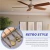 M-Modern-4Pcs Ceiling Fan Pull Chain Set,Bulb And Fan Pattern Pull Chain Extension Fan Pull Chain Pendant 12 Inch