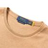 Polo Ralph Lauren Einfarbig Rundhals Pullover Langarm Sweatshirt Herren Sweatshirt Beige 710760121027