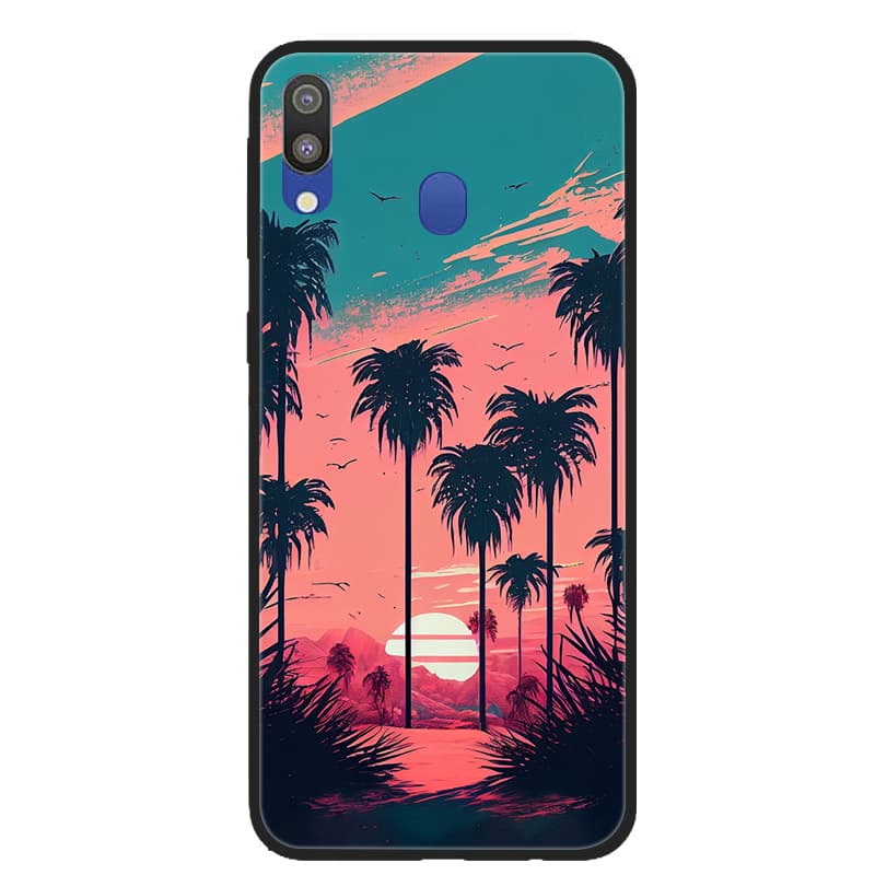 For Samsung Galaxy M20 M30 M30S Case Soft TPU Silicone Case For Samsung A40S M21 M30s M 30S M20 M30 Fashion Patterns Matte Case