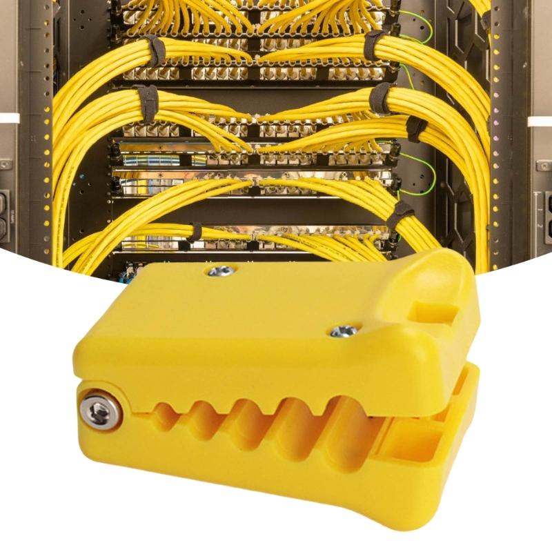 2.9-6.8mm 5 Holes Tube Slitter Fiber Optical Cable Stripper Wire Slitter Loose Buffer Tube Cutter for Cable Installation