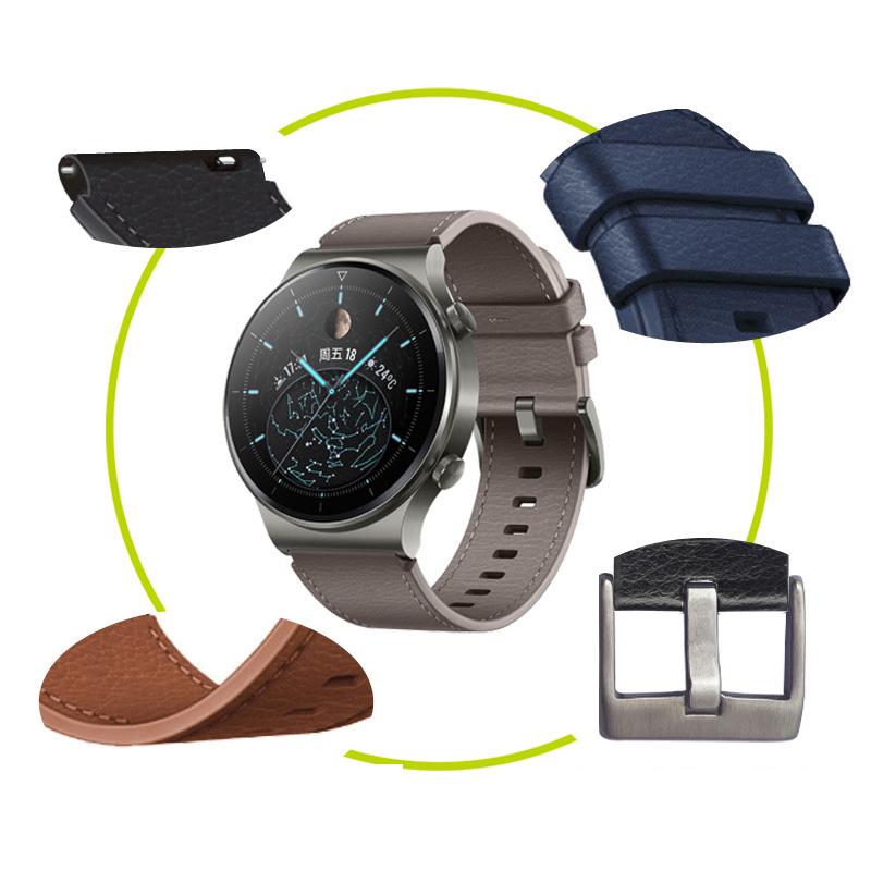 22mm Armband für Huawei Gt2 Pro Band Leder Armband GT 2 3 Pro 46mm Armband Zubehör GT3 SE/GT2E Armband Bänder