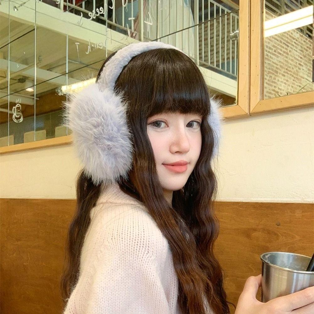 Plush Earmuffs Warm Ear-Muffs Ear Cover Cute Ear Muffs  Women Men