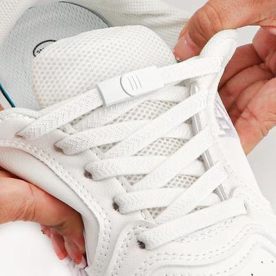 1 pereche de pantofi de sport cu șireturi elastice noi adulți copii 8 mm șireturi de blocare magnetică fără cravate șiret plat fără cravată pentru accesorii pantofi
