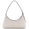 New GUESS Artificial Leather Shoulder Bag Medium Women's Pearl White EQG954117-STO
