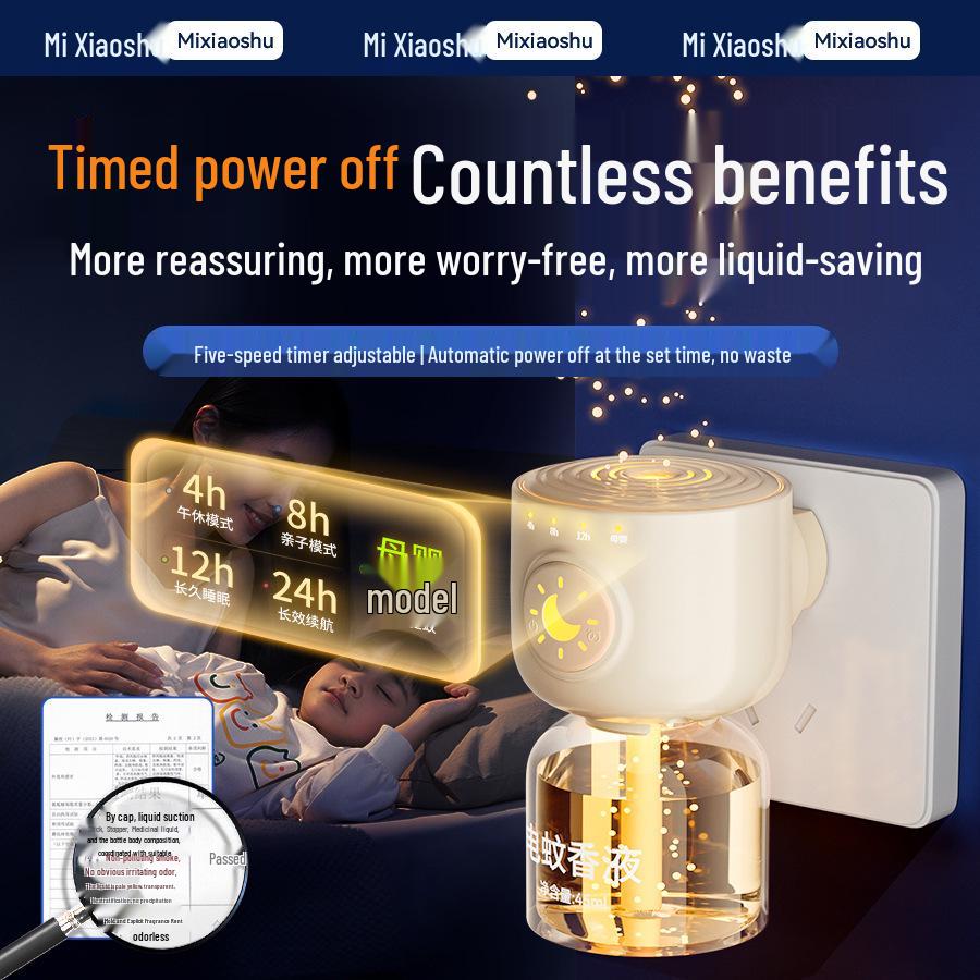 New Model Plug-In Odorless Non-Toxic Child-Safe Electric Mosquito Repellent