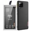 Dux Ducis Fino Case Cover Covered with Nylon Material Samsung Galaxy A42 5G Black