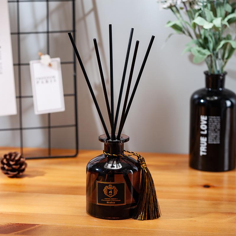 Deodorizing Fragrance Products - Non-flame Scented Diffuser - Large Capacity Vertical Rattan Scented Air Freshener
