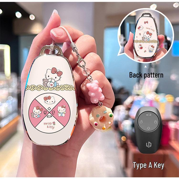 Pouzdro na klíč Leapmotor C11/T03/B10/S01/C01 Kreslený Plný Obal Ochranný Kryt