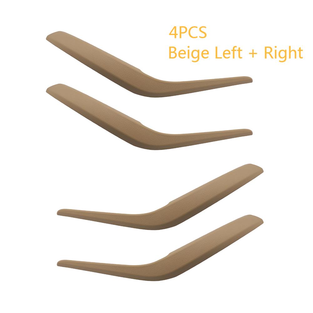 Car Door Handle Protector 51412991775 Car Interior Door Handle Cover 51412991777 51412991776 for BMW X1 E84 2010-2013