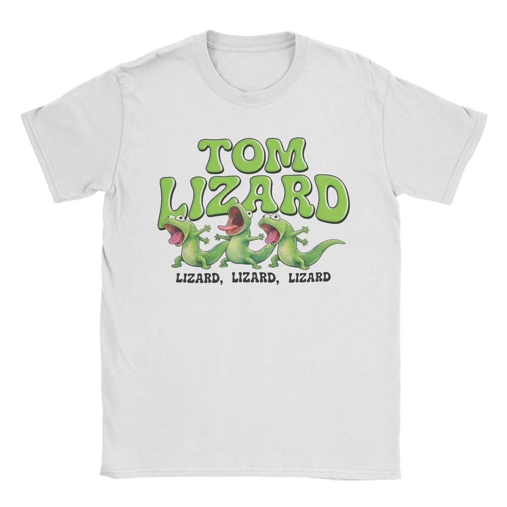 Unisex Women Graphic Print Hoppersed Tom The Lizard T Shirt Tee Cotton Tshirts Clothing