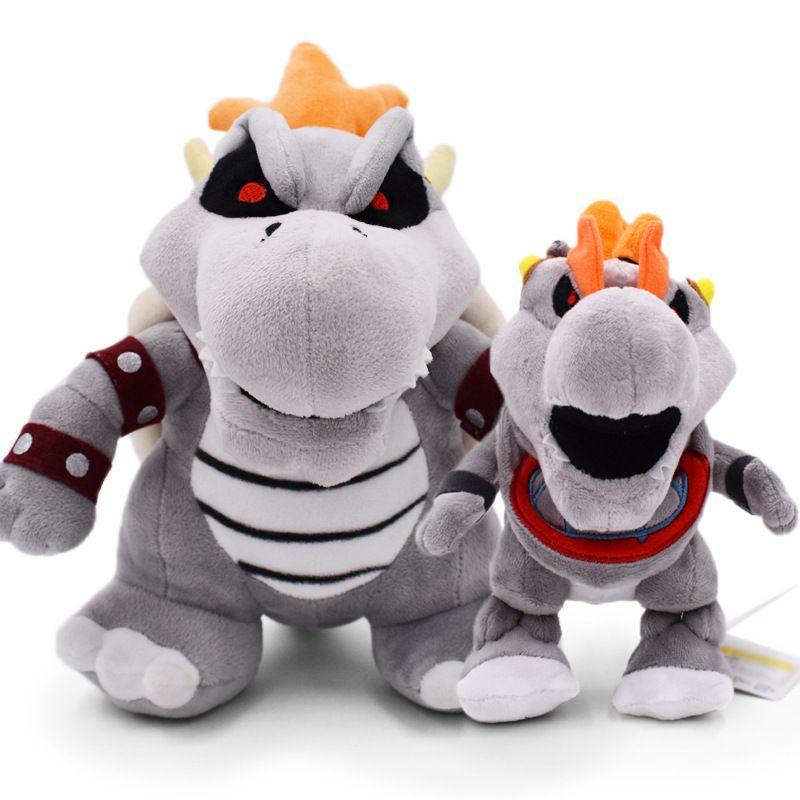 Super Mario Knochen Feuerdrache Plüschtier Hohe Qualität Und Exquisite Verarbeitung
