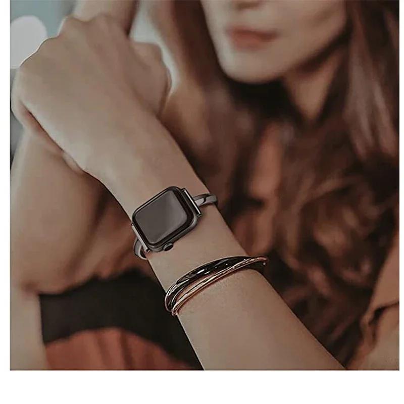For Apple Watch Women's Metal Strap T-shaped Thin IWatch 910 Universal Bracelet Steel Bracelet IWatch Ultra 49mm44 40 42 38mm