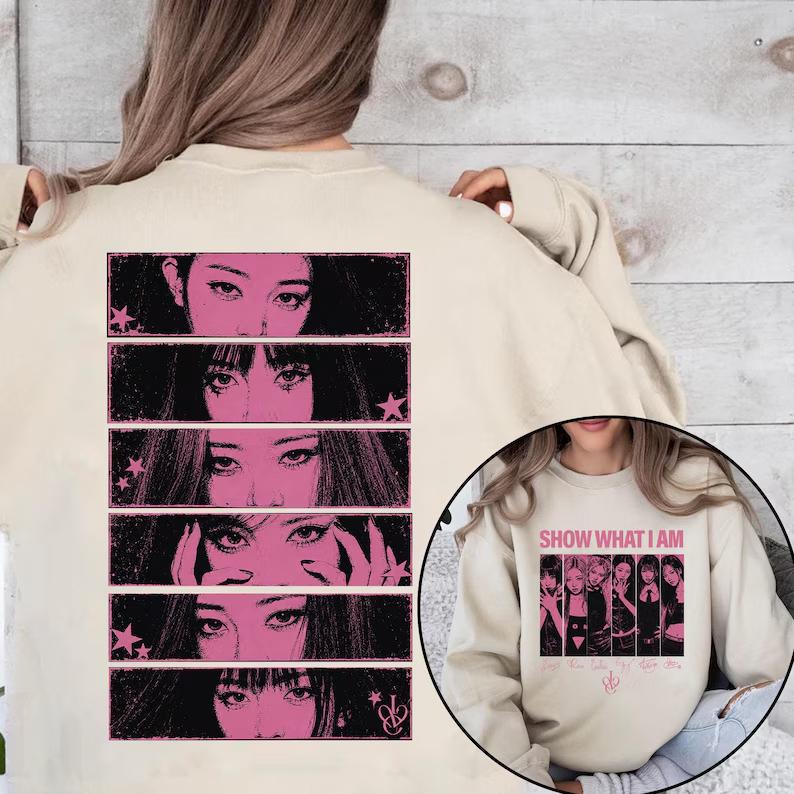 2026 Summer Hot Sale Ive World TourT Shirt Unisex Y2K Gothic Streetwear Oversized T-shirt Harajuku Hip Hop Punk T-shirt