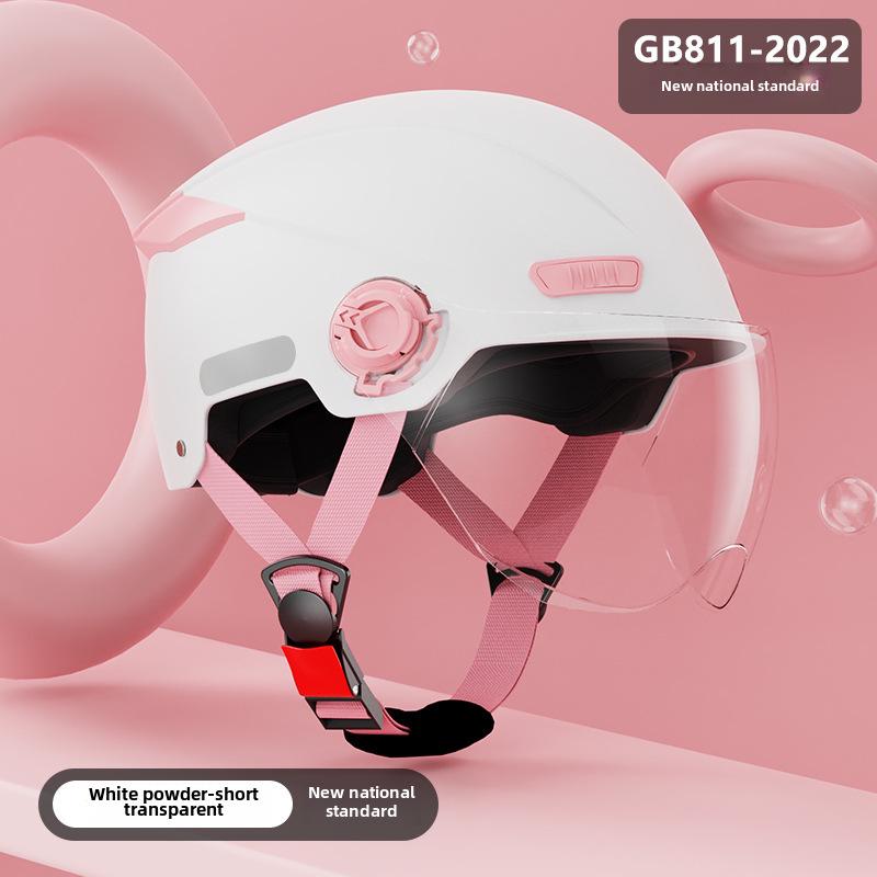 Universal Electric Vehicle Helmets for Men and Women - All-Season Safety for B-Type Battery Vehicles