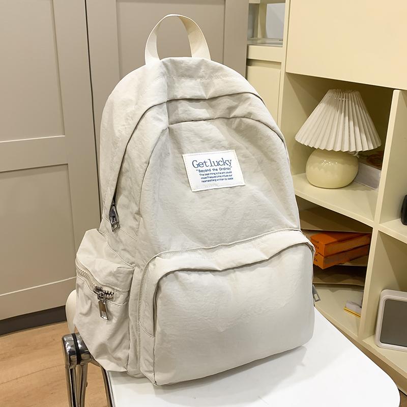 Men's and women's leisure travel bags, campus large capacity backpacks, backpacks, city camping leisure travel storage bags